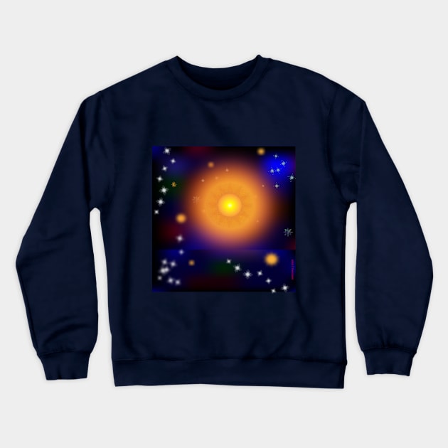 Star Shine Crewneck Sweatshirt by Barschall